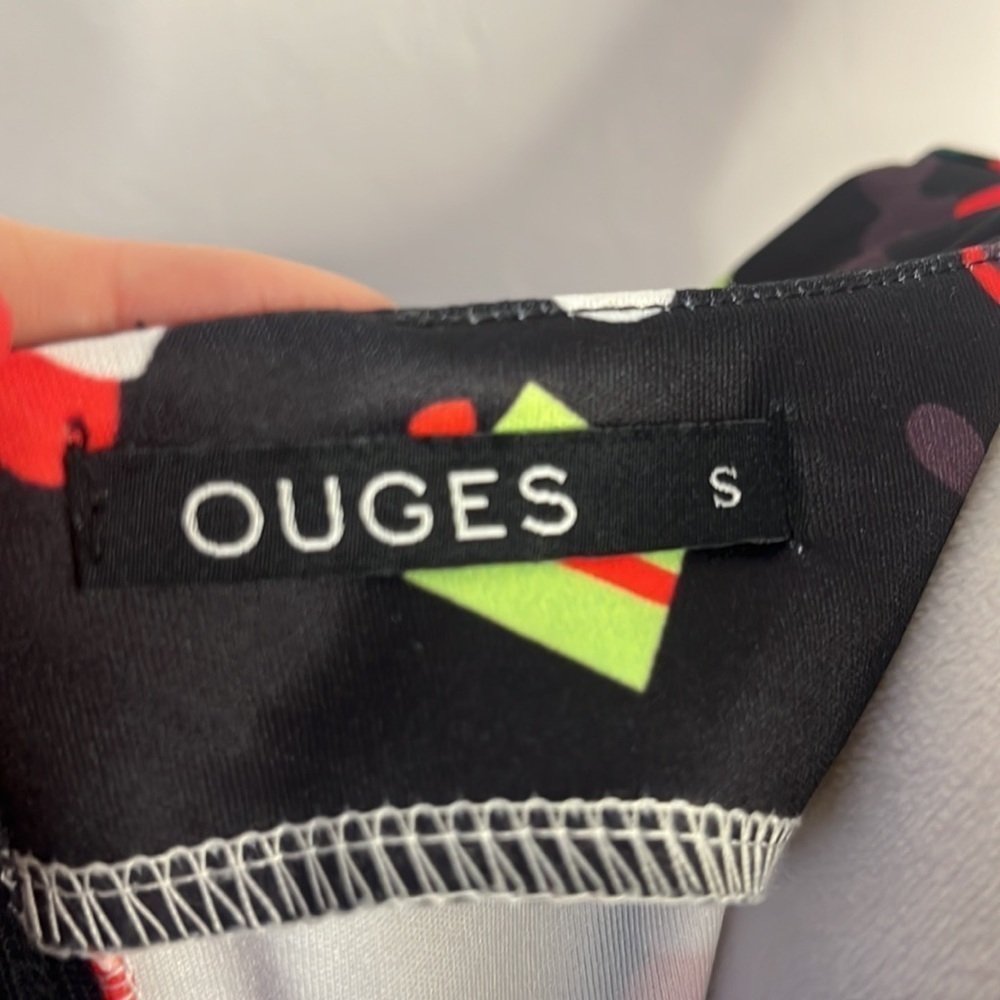 Ouges Holiday Santa Christmas Sleeveless Dress Si… - image 8